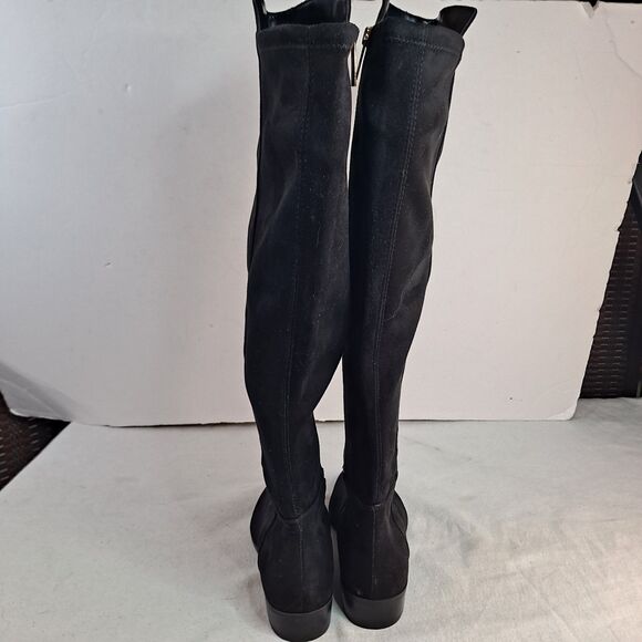 MICHAEL Michael Kors Bromley Stretch Over-the-Knee Boot Womens 5.5M Black Fabric - Picture 3 of 14